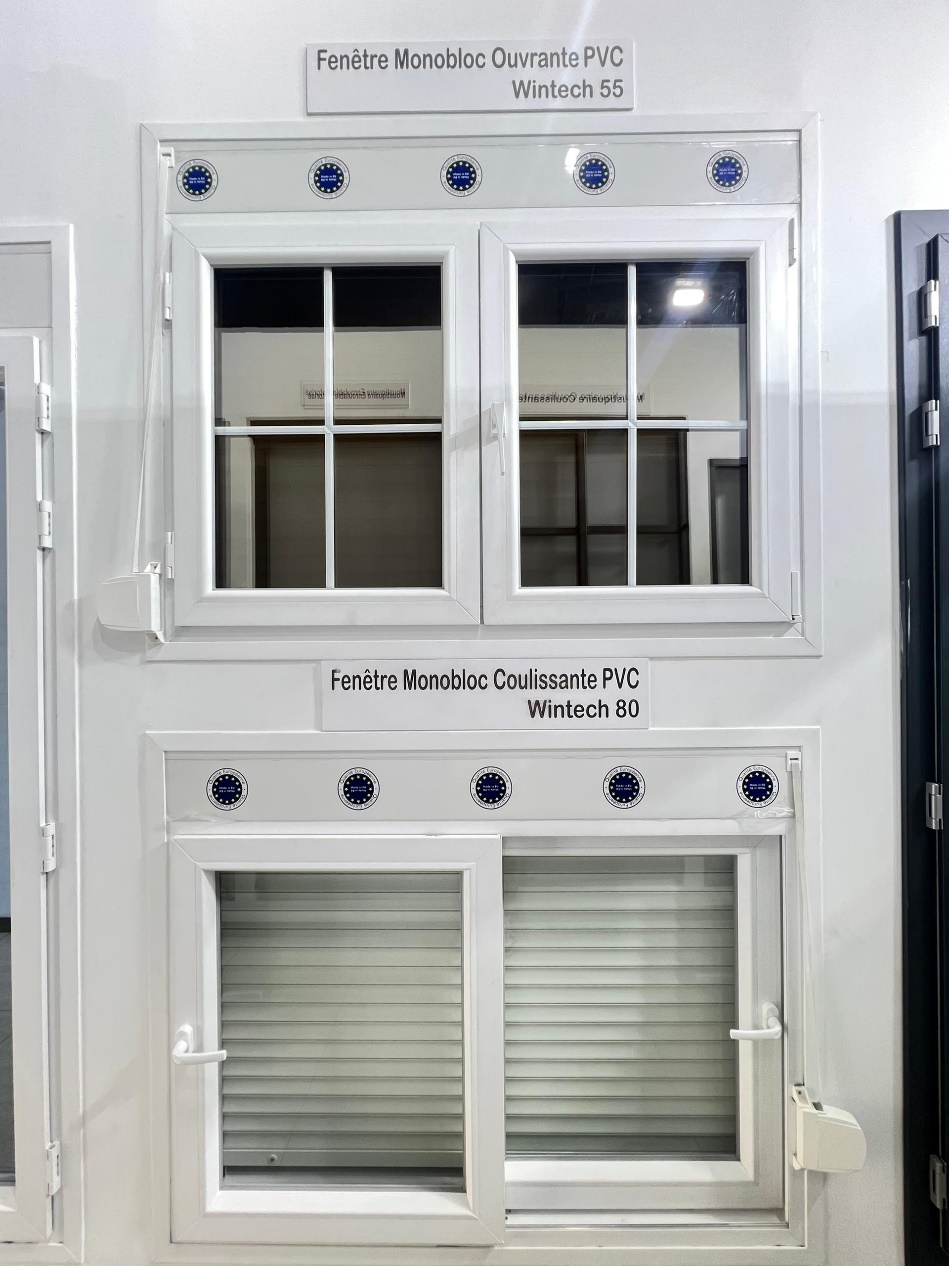 Fenêtre Monobloc Ouvrante et Coulissante PVC Wintech - All Stores Algérie